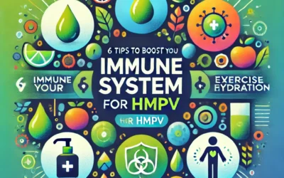 6 Tips to boost your immunity towards HMPV!